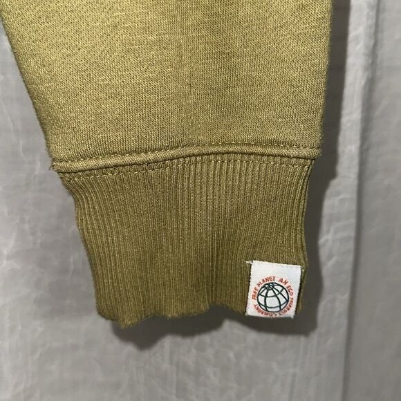 FREE PLANET S Men’s Camo Olive Green Cotton Blend Full Zip Hoodie Sweatshirt - Picture 8 of 16